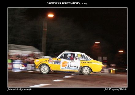 Paweł Omlet i Marek Kaczmarek - Ford Escort RS 2000 Mk.II.