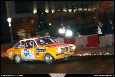 Paweł Omlet i Marek Kaczmarek - Ford Escort RS 2000 Mk.II.