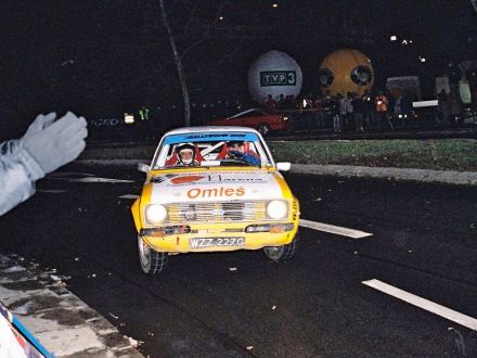 Paweł Omlet i Marek Kaczmarek - Ford Escort RS 2000 Mk.II.