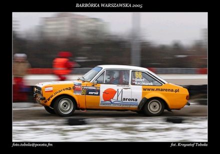 Paweł Omlet i Marek Kaczmarek - Ford Escort RS 2000 Mk.II.