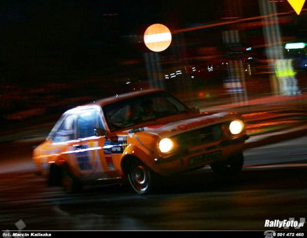 Paweł Omlet i Marek Kaczmarek - Ford Escort RS 2000 Mk.II.