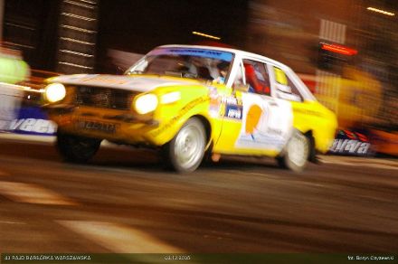 Paweł Omlet i Marek Kaczmarek - Ford Escort RS 2000 Mk.II.