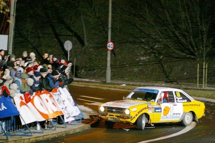 Paweł Omlet i Marek Kaczmarek - Ford Escort RS 2000 Mk.II.