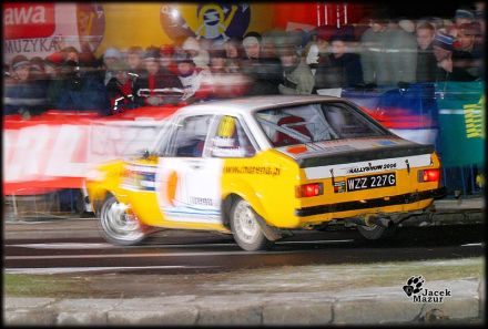 Paweł Omlet i Marek Kaczmarek - Ford Escort RS 2000 Mk.II.
