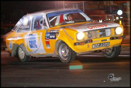 Paweł Omlet i Marek Kaczmarek - Ford Escort RS 2000 Mk.II.