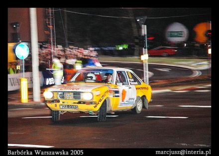 Paweł Omlet i Marek Kaczmarek - Ford Escort RS 2000 Mk.II.