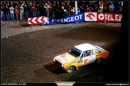 Paweł Omlet i Marek Kaczmarek - Ford Escort RS 2000 Mk.II.