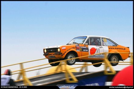 Paweł Omlet i Marek Kaczmarek - Ford Escort RS 2000 Mk.II.