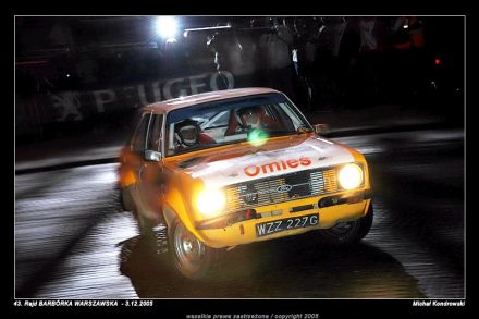 Paweł Omlet i Marek Kaczmarek - Ford Escort RS 2000 Mk.II.