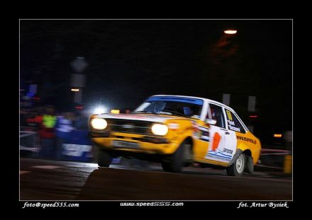 Paweł Omlet i Marek Kaczmarek - Ford Escort RS 2000 Mk.II.