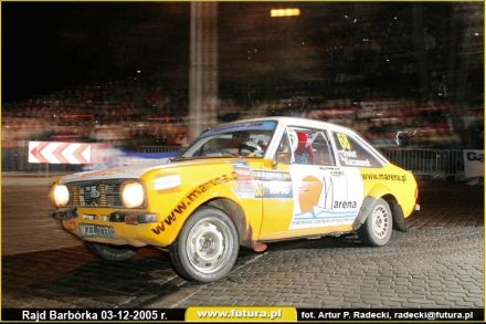 Paweł Omlet i Marek Kaczmarek - Ford Escort RS 2000 Mk.II.