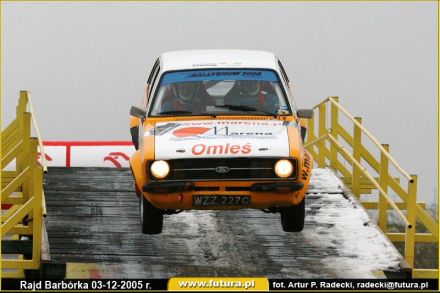 Paweł Omlet i Marek Kaczmarek - Ford Escort RS 2000 Mk.II.