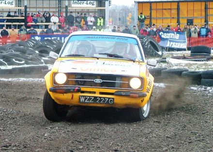 Paweł Omlet i Marek Kaczmarek - Ford Escort RS 2000 Mk.II.