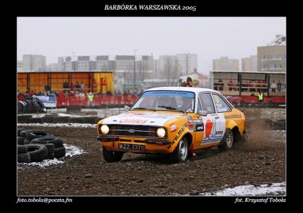 Paweł Omlet i Marek Kaczmarek - Ford Escort RS 2000 Mk.II.