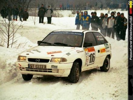 Tomasz Trembicki i Marek Kaczmarek - Opel Astra GSi 16V.