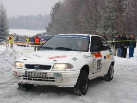 Tomasz Trembicki i Marek Kaczmarek - Opel Astra GSi 16V.