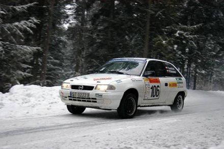 Tomasz Trembicki i Marek Kaczmarek - Opel Astra GSi 16V.