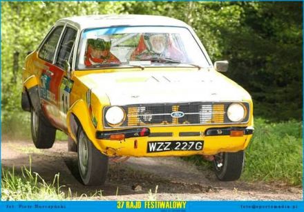 Paweł Omlet i Marek Kaczmarek - Ford Escort RS 2000 Mk.II.