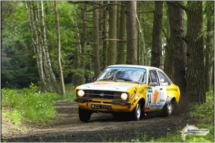 Paweł Omlet i Marek Kaczmarek - Ford Escort RS 2000 Mk.II.