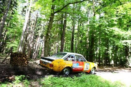 Paweł Omlet i Marek Kaczmarek - Ford Escort RS 2000 Mk.II.
