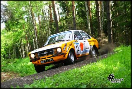 Paweł Omlet i Marek Kaczmarek - Ford Escort RS 2000 Mk.II.