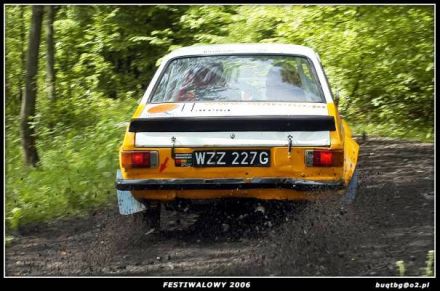 Paweł Omlet i Marek Kaczmarek - Ford Escort RS 2000 Mk.II.