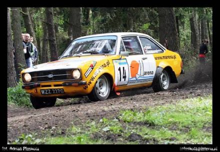 Paweł Omlet i Marek Kaczmarek - Ford Escort RS 2000 Mk.II.