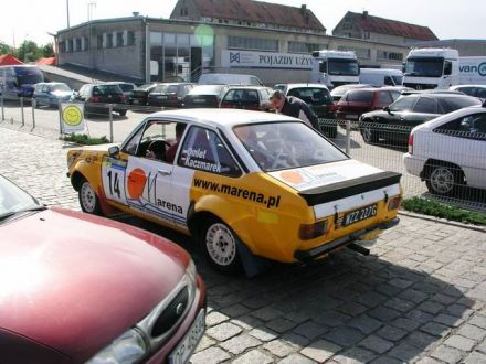 Paweł Omlet i Marek Kaczmarek - Ford Escort RS 2000 Mk.II.