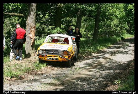 Paweł Omlet i Marek Kaczmarek - Ford Escort RS 2000 Mk.II.