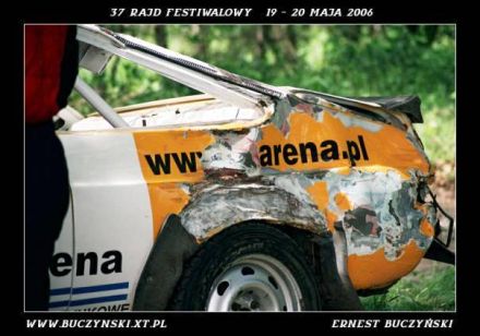Paweł Omlet i Marek Kaczmarek - Ford Escort RS 2000 Mk.II.