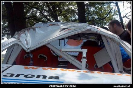 Paweł Omlet i Marek Kaczmarek - Ford Escort RS 2000 Mk.II.