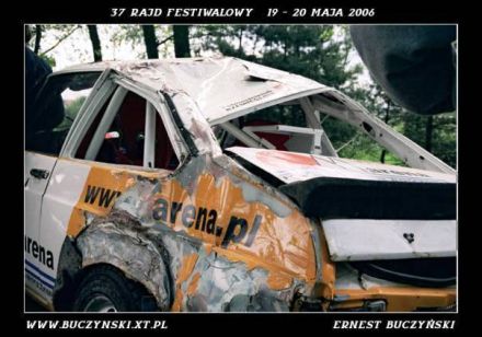 Paweł Omlet i Marek Kaczmarek - Ford Escort RS 2000 Mk.II.