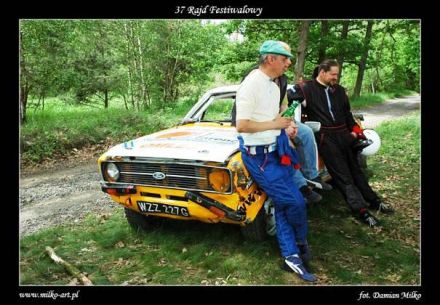 Paweł Omlet i Marek Kaczmarek - Ford Escort RS 2000 Mk.II.