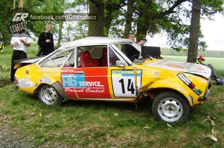 Paweł Omlet i Marek Kaczmarek - Ford Escort RS 2000 Mk.II.