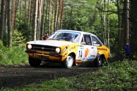 Paweł Omlet i Marek Kaczmarek - Ford Escort RS 2000 Mk.II.