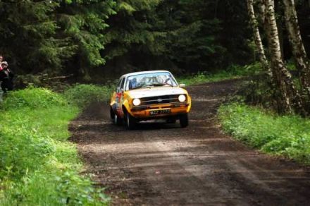 Paweł Omlet i Marek Kaczmarek - Ford Escort RS 2000 Mk.II.