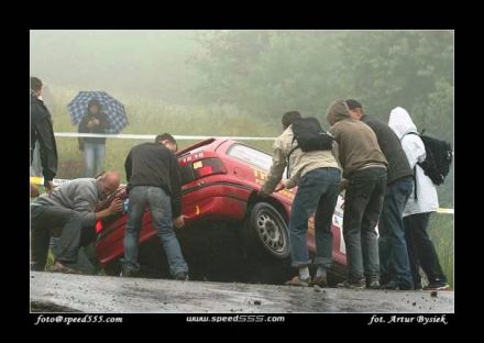 Tomasz Zakrzewski i Marek Kaczmarek - Opel Astra F GSi 16V.