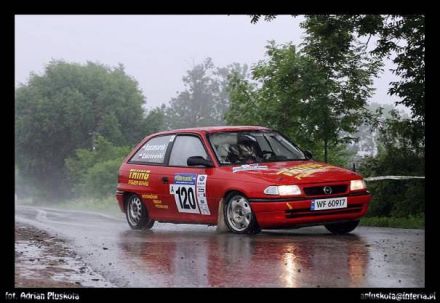Tomasz Zakrzewski i Marek Kaczmarek - Opel Astra F GSi 16V.