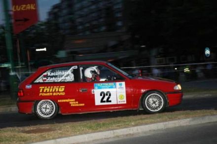 Tomasz Zakrzewski i Marek Kaczmarek - Opel Astra F GSi 16V.
