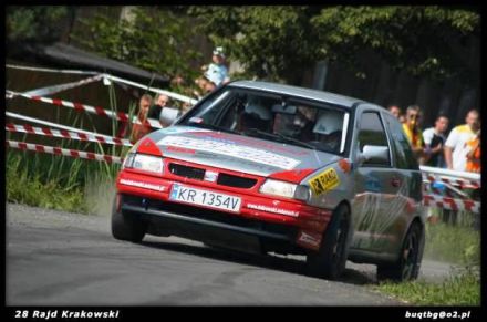 Filip Mocie i Marek Kaczmarek - Seat Ibiza.