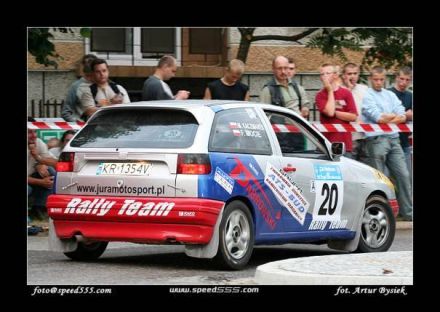 Filip Mocie i Marek Kaczmarek - Seat Ibiza.