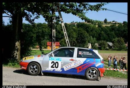 Filip Mocie i Marek Kaczmarek - Seat Ibiza.