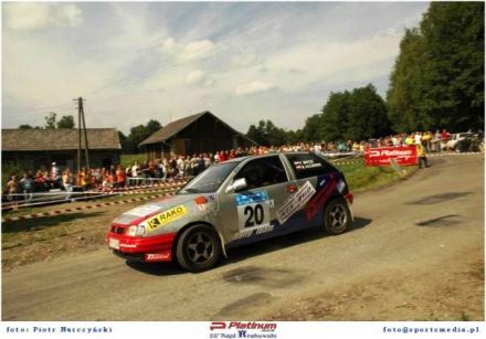 Filip Mocie i Marek Kaczmarek - Seat Ibiza.