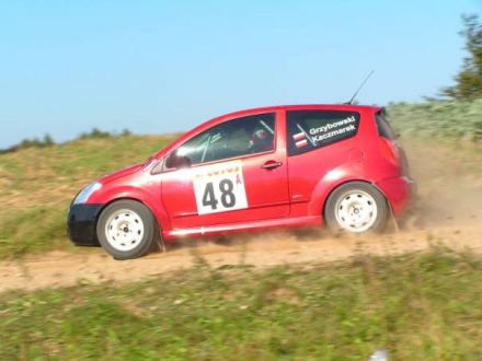 Krzysztof Grzybowski i Marek Kaczmarek - Citroen C2 VTS.