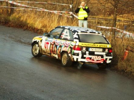  Piotr Rogula i Marek Kaczmarek - Opel Astra GSi 16V.
