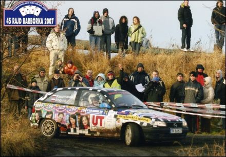  Piotr Rogula i Marek Kaczmarek - Opel Astra GSi 16V.