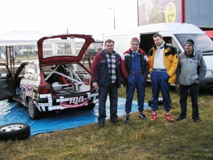  Piotr Rogula i Marek Kaczmarek - Opel Astra GSi 16V.