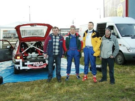  Piotr Rogula i Marek Kaczmarek - Opel Astra GSi 16V.