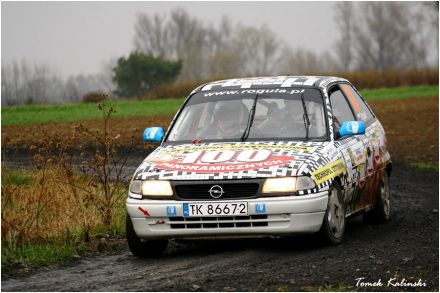 Piotr Rogula i Marek Kaczmarek - Opel Astra GSi 16V.