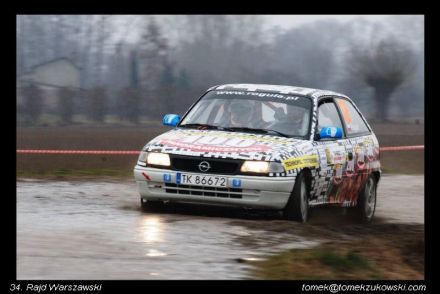 Piotr Rogula i Marek Kaczmarek - Opel Astra GSi 16V.